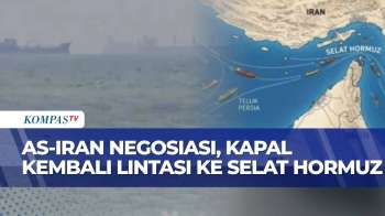 AS-Iran Negosiasi Di Pakistan, Begini Aktivitas Kapal Di Selat Hormuz | KOMPAS MALAM