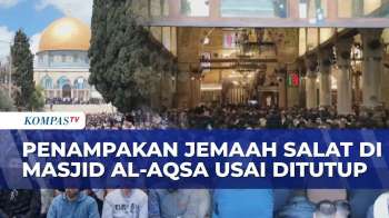 100 Ribu Jemaah Padati Al-Aqsa Usai 40 Hari Ditutup, Ini Momen Haru Salat Jumat Perdana