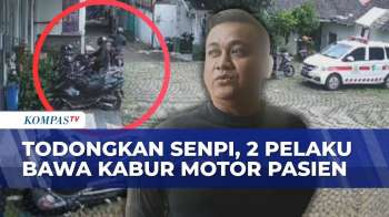 Terekam CCTV! 2 Pencuri Bersenjata Api Rampas Motor di RS Kawasan Duren Sawit, Petugas Tak Berdaya