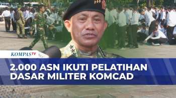 Gelombang Pertama Dimulai, 2.000 ASN Ikuti Pelatihan Dasar Militer Komcad