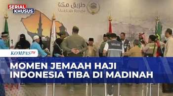 Kloter Pertama Haji Indonesia Tiba Di Madinah, Tangis Haru Iringi Keberangkatan Dari Tanah Air
