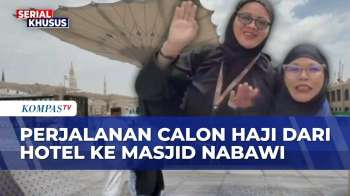 Begini Perjalanan Calon Haji Dari Hotel Ke Masjid Nabawi | KOMPAS MALAM