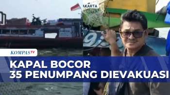 Kapal Tujuan Pulau Tidung Bocor Di Tengah Laut, 35 Penumpang Dievakuasi | SAPA PAGI