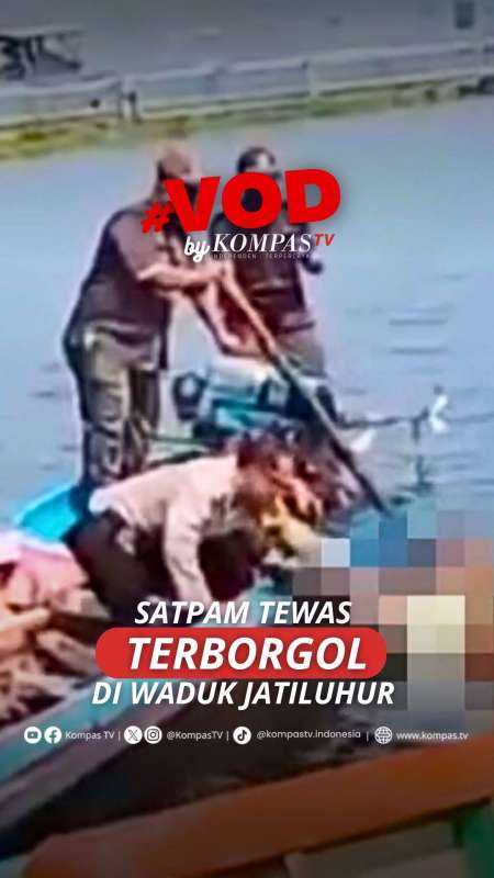 SATPAM TEWAS TERBORGOL DI WADUK JATILUHUR