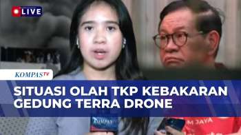 Terbaru! Pantauan Olah TKP Kebakaran Gedung Terra Drone Kemayoran-Pemprov Jakarta Tanggung Korban