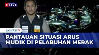 Pantauan Terkini Arus Mudik di Pelabuhan Merak Sabtu (14/03/2026), Antrean Panjang Mobil Belum Ada