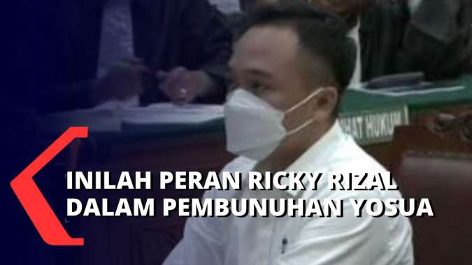 Jaksa Bacakan Dakwaan Ricky Rizal, Beberkan Peran Ricky Rizal dalam ...
