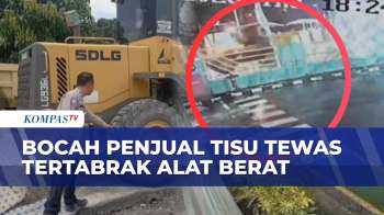 Tragis! Bocah 10 Tahun di Kendari Tewas Ditabrak Alat Berat saat Berjualan Tisu