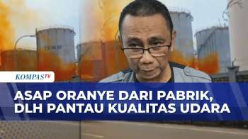Asap Oranye Dari Pabrik Buat Warga Sesak, DLH Cilegon Pasang Alat Pantau Kualitas Udara