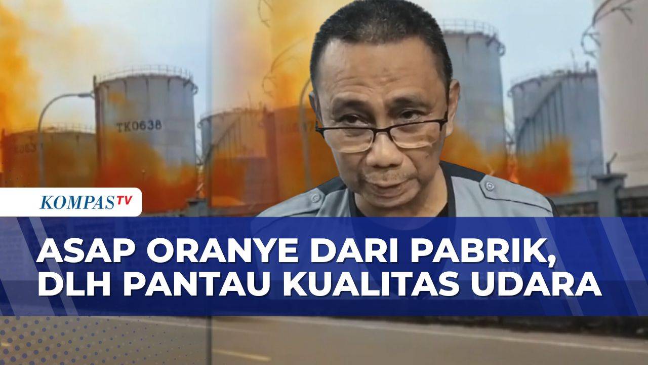 Asap Oranye dari Pabrik Buat Warga Sesak, DLH Cilegon Pasang Alat Pantau Kualitas Udara