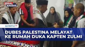 Dubes Palestina Melayat Ke Rumah Duka Kapten Zulmi, Prajurit TNI Gugur Di Lebanon