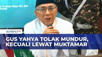 Gus Yahya Tolak Mundur Ketum PBNU, Kecuali Lewat Muktamar