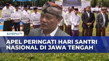 Apel Hari Santri Di Jateng: Pesantren Dapat Bantuan Rp2 Miliar, Santri Periksa Kesehatan Gratis