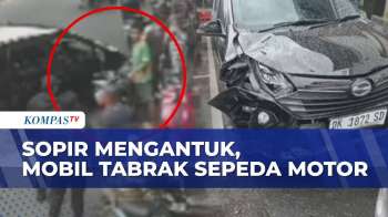 CCTV Mobil Tabrak Sejumlah Motor Di Gianyar, Begini Kronologinya