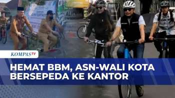 Wali Kota Malang & Solo Hingga Bupati Bangkalan Imbau ASN Bersepeda Ke Kantor Demi Hemat BBM