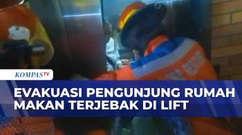 Lift Mendadak Mati, 4 Pengunjung Restoran Di Surabaya Dievakuasi Damkar
