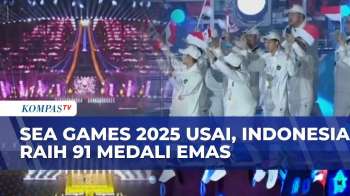 SEA Games 2025 Thailand Resmi Berakhir, Indonesia Runner-up Dengan Raihan 91 Medali Emas