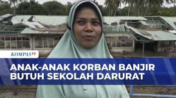 Sekolah Rusak Parah Diterjang Banjir Bandang, SDN 5 Peusangan Butuh Tenda Dan Buku