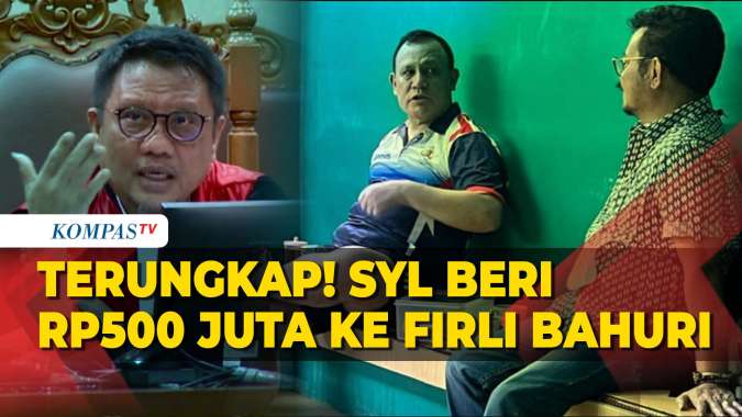 Pengakuan SYL Beri Rp 500 Juta ke Firli Bahuri di GOR Bulu Tangkis