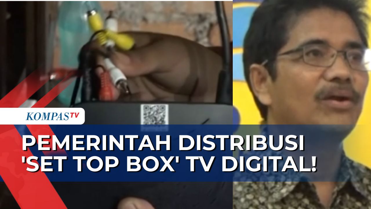 Video Kementerian Kominfo Mulai Distribusi 'Set Top Box' TV Digital