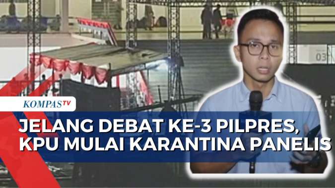 Jelang Debat Pilpres, Panelis Dikarantina Hingga Persiapan di Istora ...