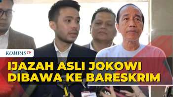 Detik-Detik Keluarga Dan Pengacara Jokowi Bawa Ijazah Asli Ke Bareskrim Polri