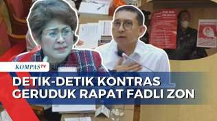 detik-detik-kontras-geruduk-rapat-fadli-zon-dan-dpr-bentangkan-spanduk-soal-soeharto-kompas-siang
