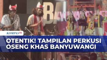 Meriah! Gelaran Banyuwangi Percussion Festival, Tampilkan Kesenian Oseng Yang Otentik | SAPA PAGI
