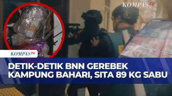 Operasi Penggerebekan Kampung Bahari, Tim Gabungan Sita 89 Kg Sabu Dan Uang Tunai Rp 1,4 M