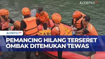 3 Hari Pencarian, Pemancing Terseret Ombak Ditemukan Dalam Kondisi Tak Bernyawa!