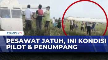 Terbaru! Pesawat Jatuh Di Karawang, Seluruh Awak Dilaporkan Selamat | KOMPAS PETANG