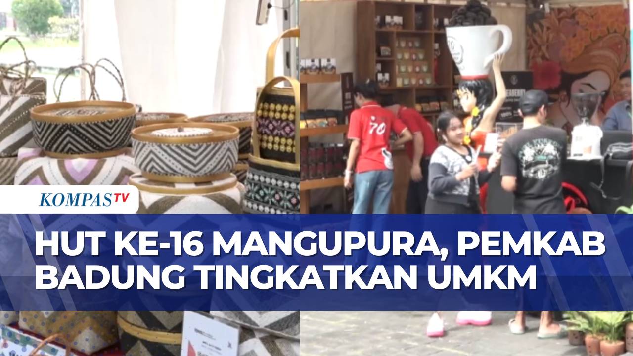 HUT ke-16 Kota Mangupura, Pemkab Badung Dukung Pertumbuhan UMKM Lewat Ajang Pameran Produk