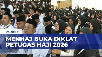 Sebanyak 1.636 Petugas Haji 2026 Ikuti Diklat Selama 30 Hari | KOMPAS PETANG