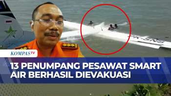 Pesawat Smart Air Tujuan Kaimana Mendarat Darurat Di Laut! | SAPA MALAM