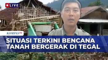 Terbaru! Pergerakan Tanah Masih Terjadi Di Desa Padasari Tegal, Begini Kondisi Pengungsian Warga