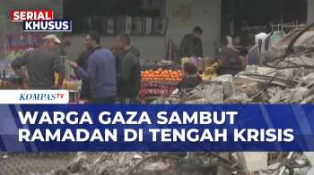 Suasana Warga Palestina Sambut Ramadan, Laksanakan Tarawih Pertama Di Tengah Luka Gaza | KOMPAS PAGI