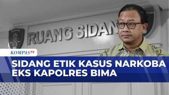 Eks Kapolres Bima Kota Jalanin Sidang Etik Kasus Narkoba | KOMPAS SIANG