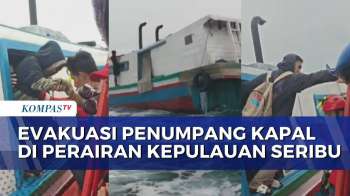 Kapal Terombang-ambing Di Perairan Kepulauan Seribu Akibat Mati Mesin, Penumpang Dievakuasi