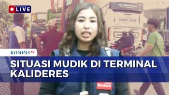 Arus Mudik Lebaran, 21 Bus Diberangkatkan Dari Terminal Kalideres Jakarta | KOMPAS SIANG