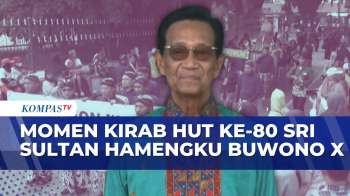 Kemeriahan Kirab HUT Ke-80 Sri Sultan Hamengku Buwono X | KOMPAS SIANG