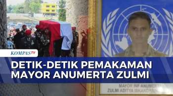 Terkini! Jenazah Mayor Anumerta Zulmi Aditya Iskandar Tiba Di TMP Cikutra Bandung