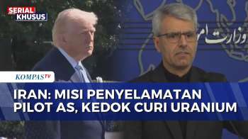 Iran Tuding Operasi Penyelamatan Pilot AS Hanya Kedok Misi Tersembuyi Curi Uranium