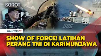 Simulasi Perang Rudal! TNI Latihan Gabungan di Karimun Jawa, 20 Kapal Perang & F-16 Dikerahkan
