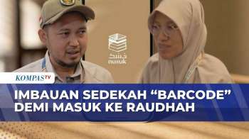 Kendala Aplikasi Nusuk, Petugas Sosialisasikan Sedekah Barcode Antar Jemaah | SAPA PAGI