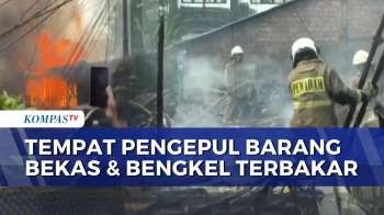 Kebakaran Melanda Bengkel Di Cipayung Dan Area Parkir Pabrik Ban Di Purworejo | KOMPAS PETANG