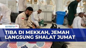 Jemaah Haji Laksanakan Shalat Jumat Hingga Bus Hidrolik Antar Jemaah Lansia | KOMPAS PETANG