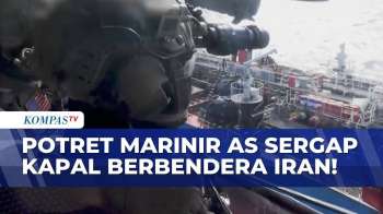 TEGANG! Detik-Detik Pasukan AS Sergap Kapal Berbendera Iran di Teluk Oman | SAPA MALAM