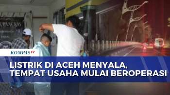 Listrik Pulih, Pelaku Usaha Pangkas Rambut di Aceh Kembali Layani Pelanggan