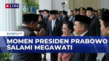 Momen Presiden Prabowo Salami Megawati Hingga Wapres Gibran, Usai Upacara Hari Lahir Pancasila 2026