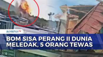 Bom Sisa Perang Dunia II Meledak di Biak, 5 Orang Tewas dan 3 Korban Hilang Masih Dicari